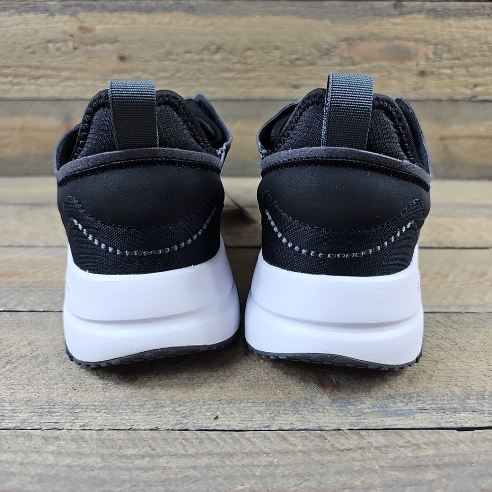 adidas Women's Fukasa Running Casual Shoes Black White - Picture 4 of 12